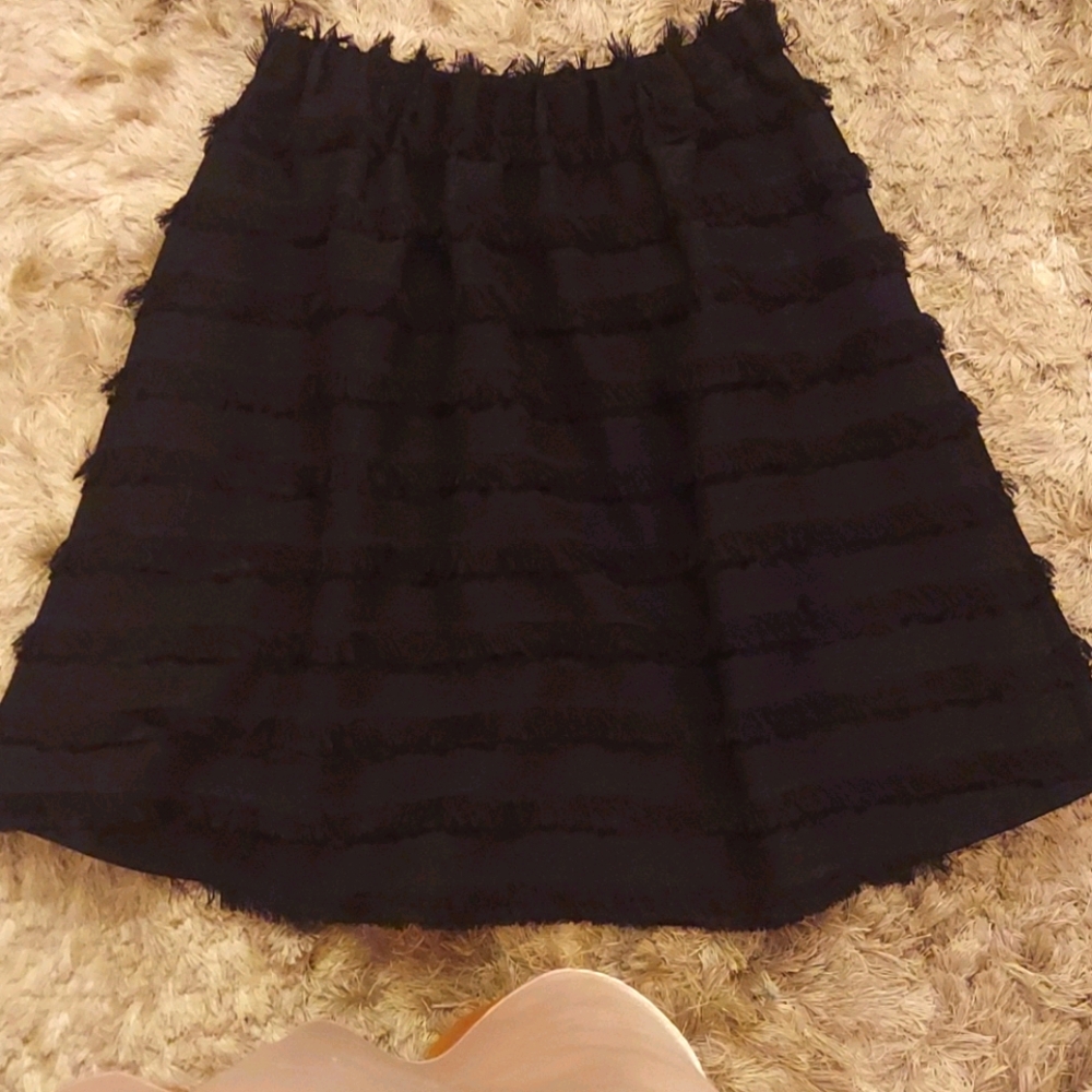 Black skater  skirt